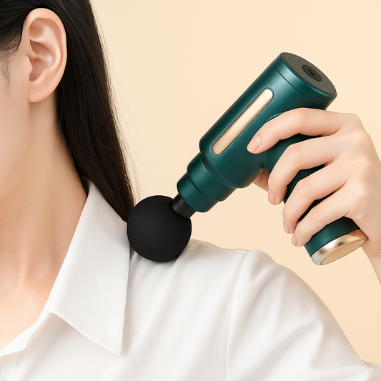 MoovlyFlex Massage – Mini Pistola Massaggiante Portatile per Recupero Muscolare